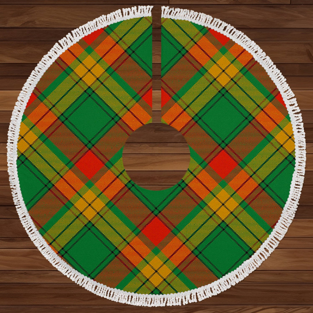 MacMillan Ancient Clan Badge Tartan Christmas Tree Skirt