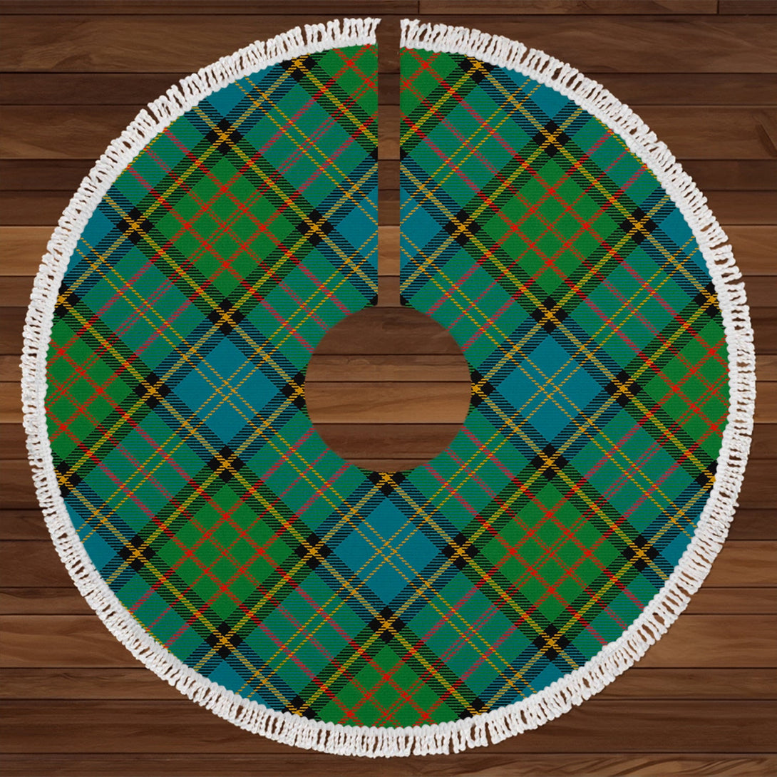 MacMillan Hunting Ancient Tartan Christmas Tree Skirt