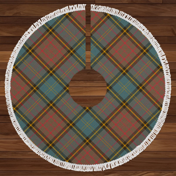 MacMillan Hunting Weathered Tartan Christmas Tree Skirt