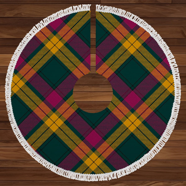 MacMillan Modern Tartan Christmas Tree Skirt