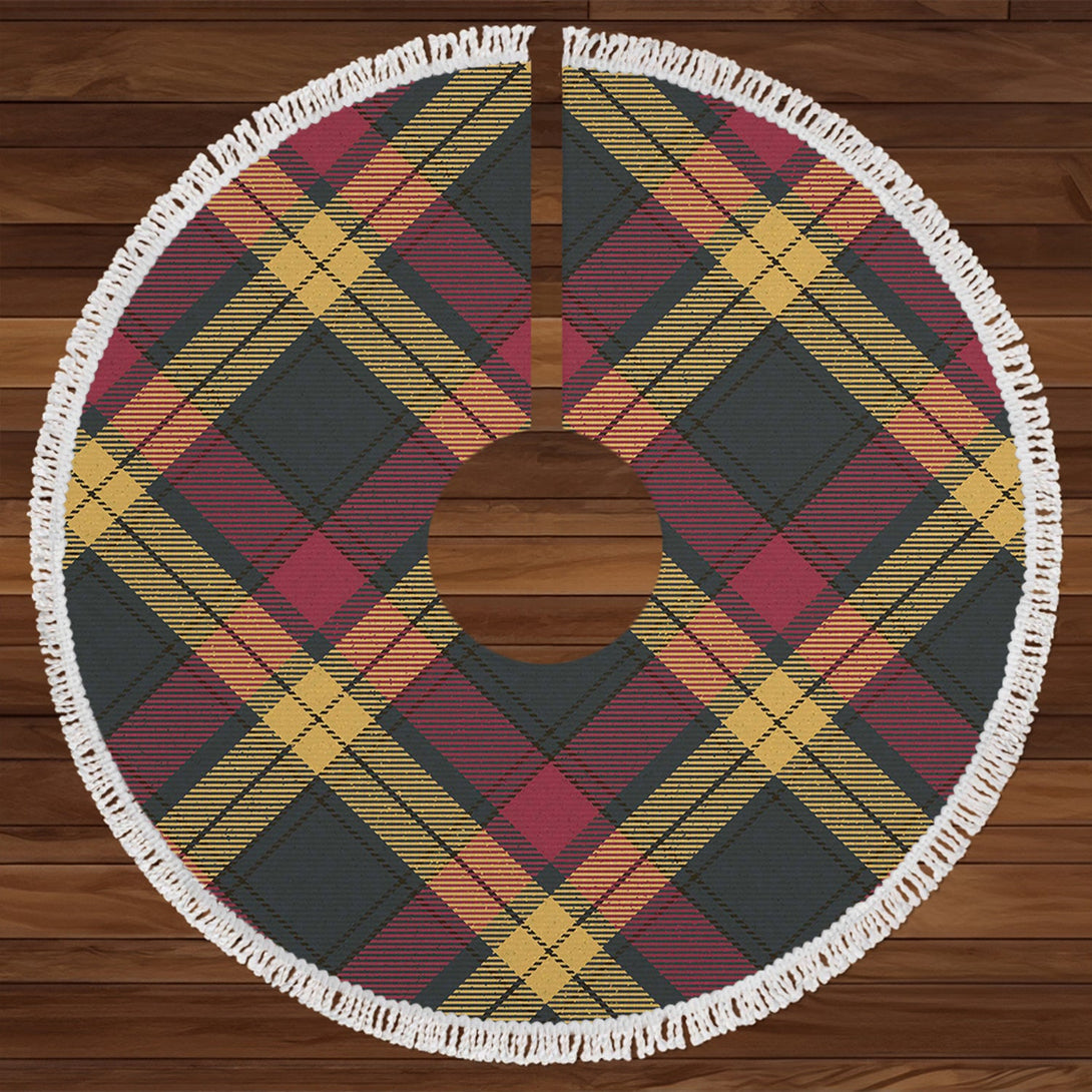 MacMillan Weathered Tartan Christmas Tree Skirt