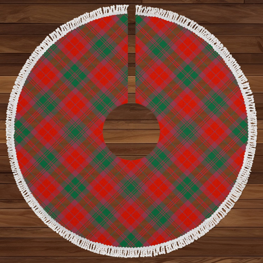 MacNab Ancient Clan Badge Tartan Christmas Tree Skirt