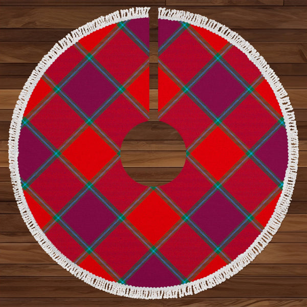 MacNab Smith Modern Tartan Christmas Tree Skirt