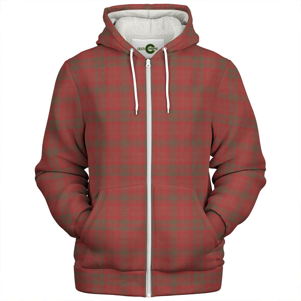 MacNab Weathered Clan Badge Tartan Sherpa Hoodie