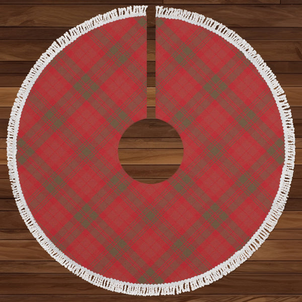 MacNab Weathered Clan Badge Tartan Christmas Tree Skirt