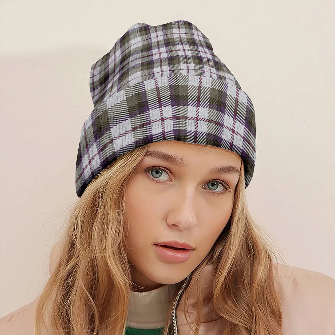 MacNaughton Dress Weathered Tartan Knitted Beanie