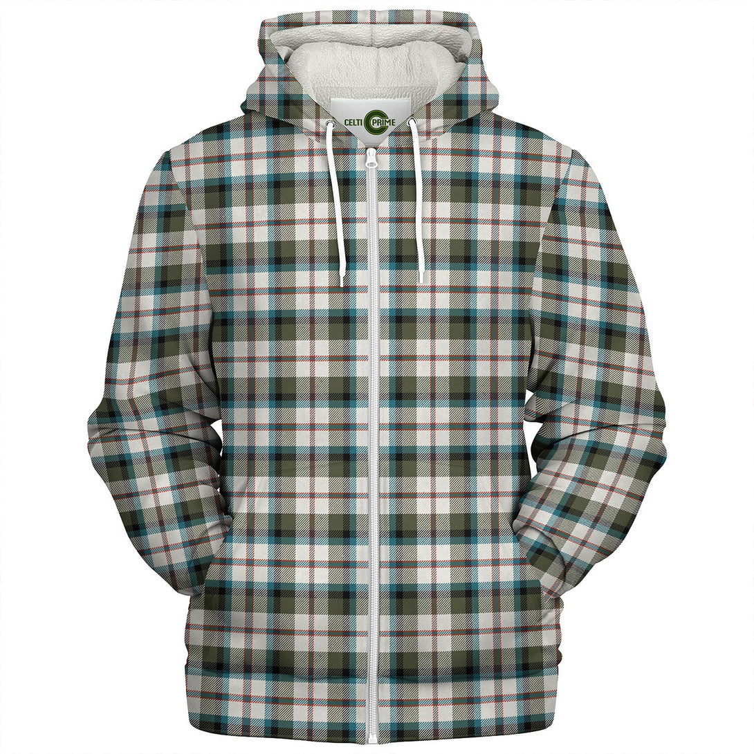 MacNaughton Dress 2 Ancient Tartan Sherpa Hoodie