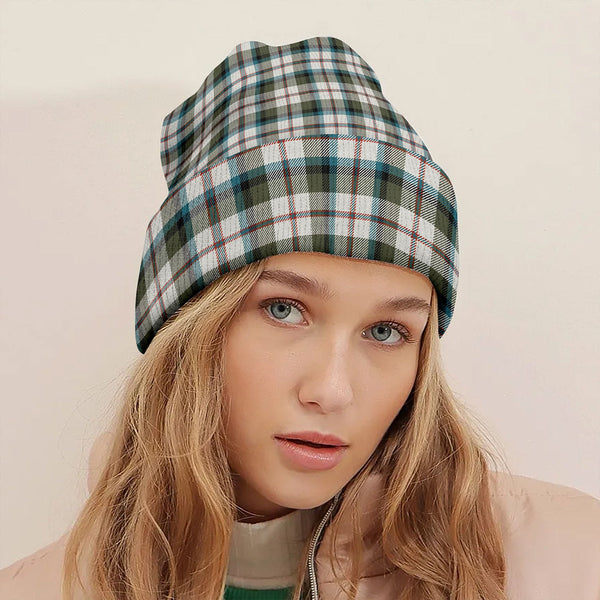 MacNaughton Dress 2 Ancient Tartan Knitted Beanie