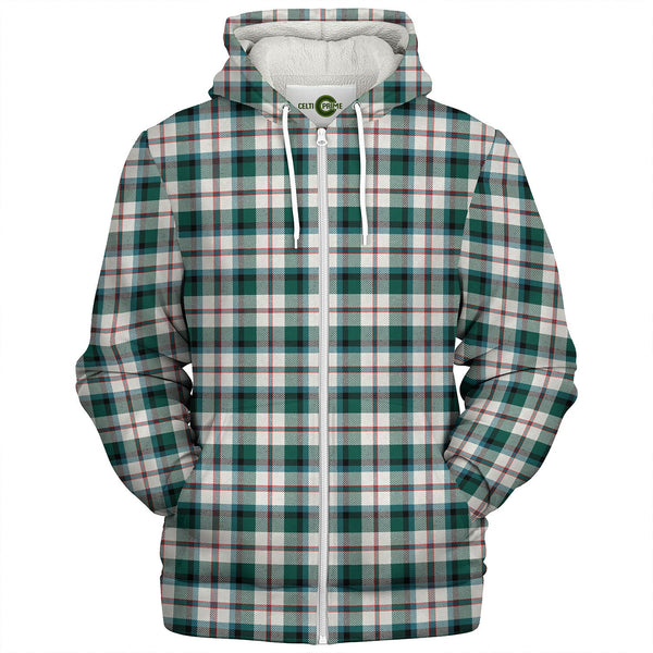 MacNaughton Dress 2 Modern Tartan Sherpa Hoodie