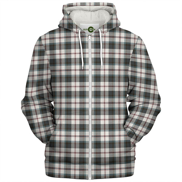 MacNaughton Dress 2 Weathered Tartan Sherpa Hoodie