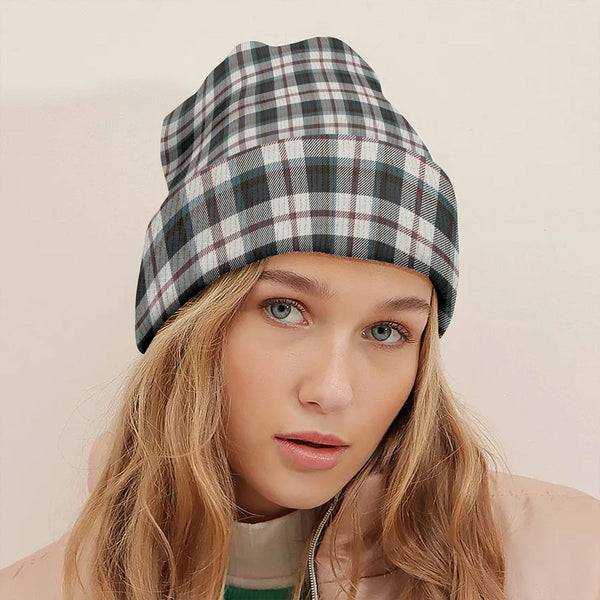 MacNaughton Dress 2 Weathered Tartan Knitted Beanie