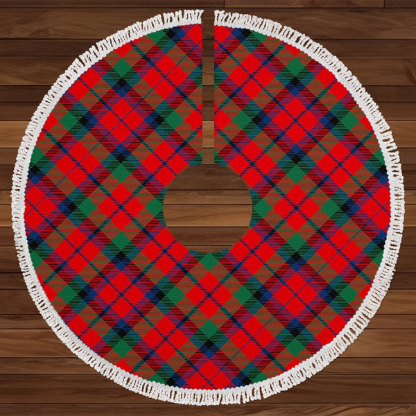 MacNaughton Modern Tartan Christmas Tree Skirt