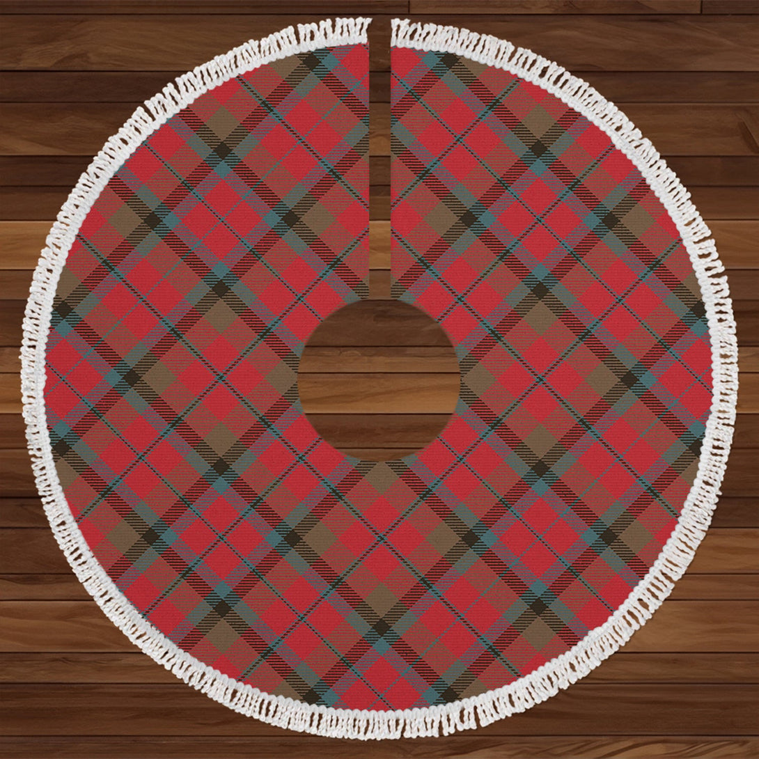 MacNaughton Weathered Tartan Christmas Tree Skirt