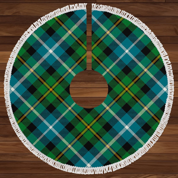 MacNeil of Barra (MacNeil MacNeill) Ancient Clan Badge Tartan Christmas Tree Skirt