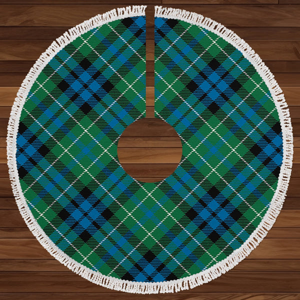 MacNeil of Colonsay (MacNeil of Barra of Colonsay) Ancient Clan Badge Tartan Christmas Tree Skirt