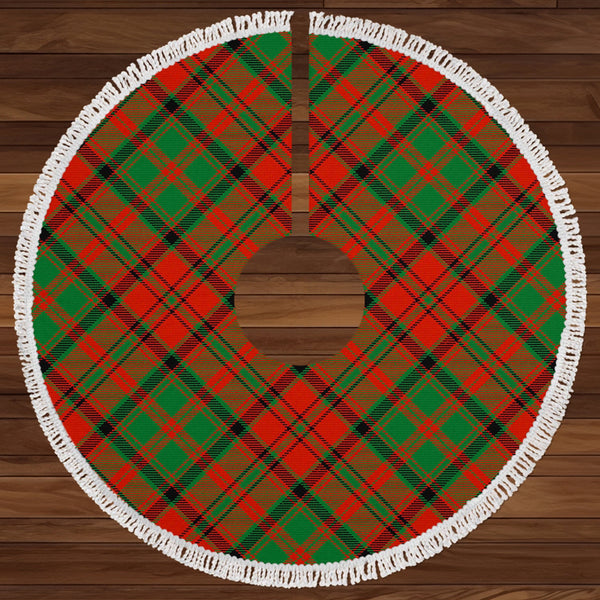 MacNeish Ancient Clan Badge Tartan Christmas Tree Skirt