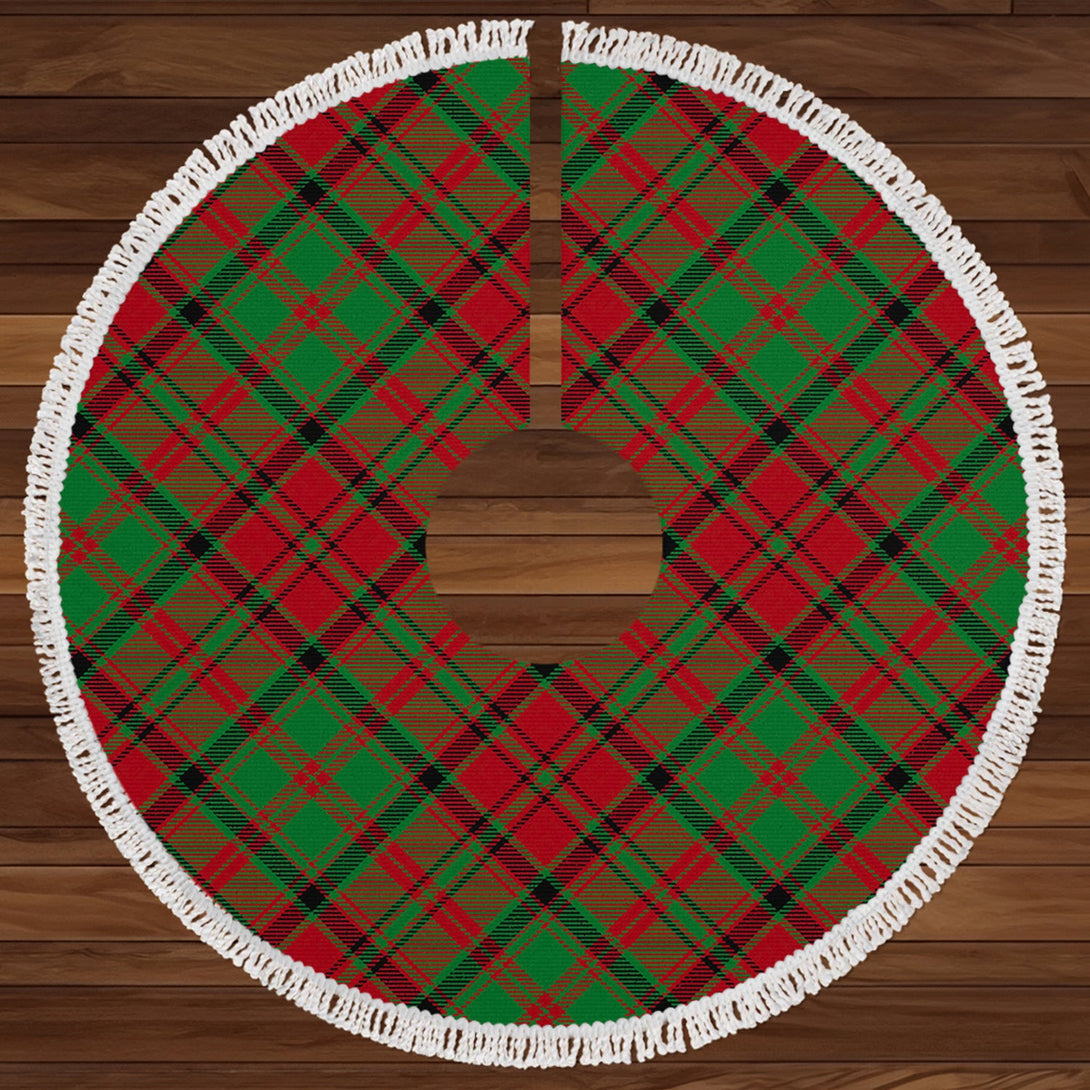 MacNeish Modern Clan Badge Tartan Christmas Tree Skirt