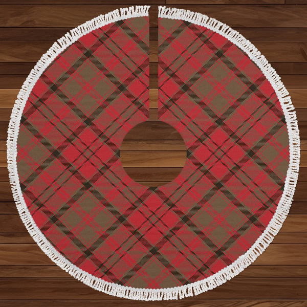 MacNeish Weathered Clan Badge Tartan Christmas Tree Skirt