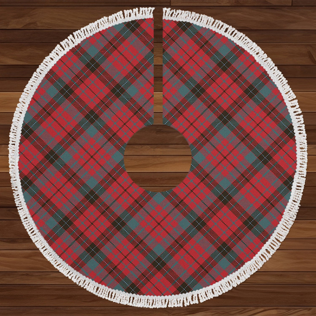 MacNicol 2 Weathered Tartan Christmas Tree Skirt