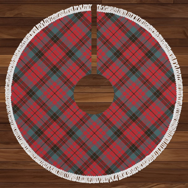 MacNicol 2 Weathered Tartan Christmas Tree Skirt