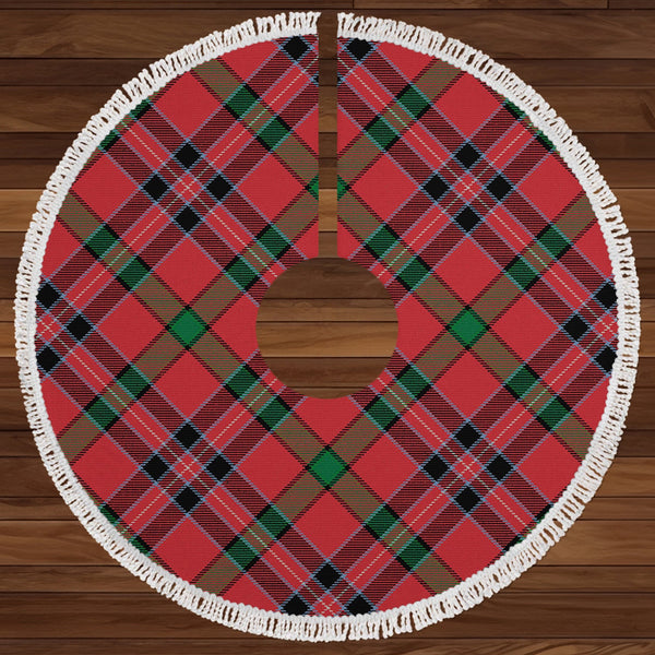 MacNiven Ancient Clan Badge Tartan Christmas Tree Skirt