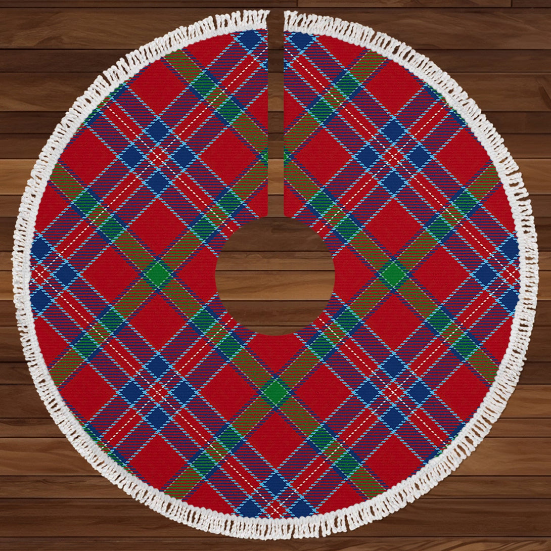 MacNiven Modern Clan Badge Tartan Christmas Tree Skirt