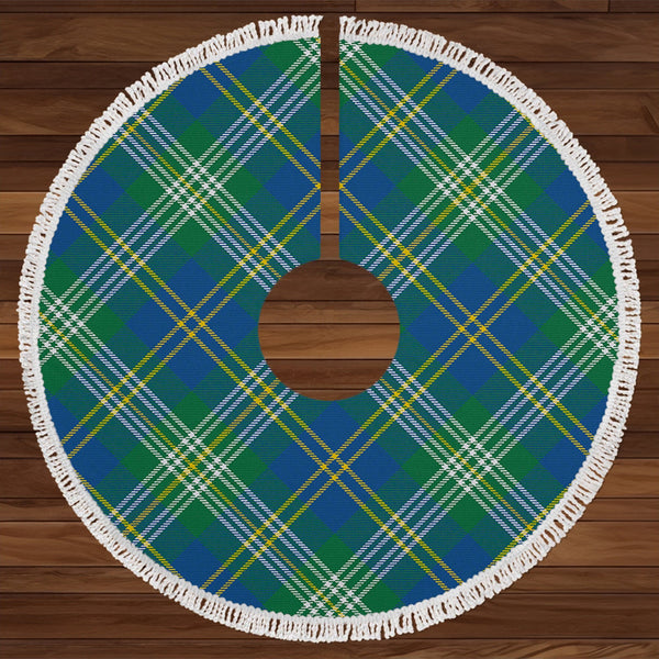 MacOrrell Modern Tartan Christmas Tree Skirt