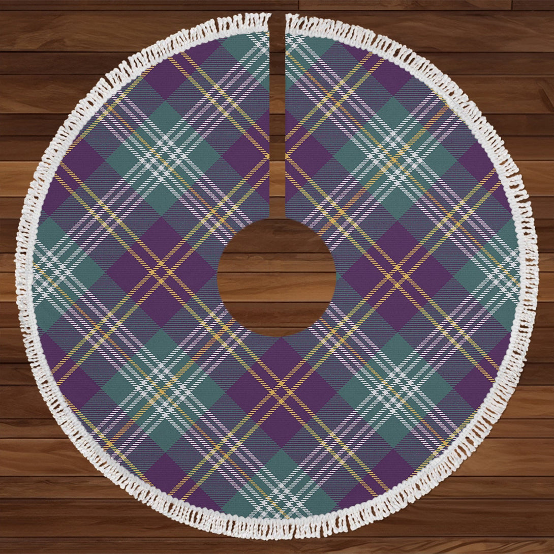 MacOrrell Weathered Tartan Christmas Tree Skirt