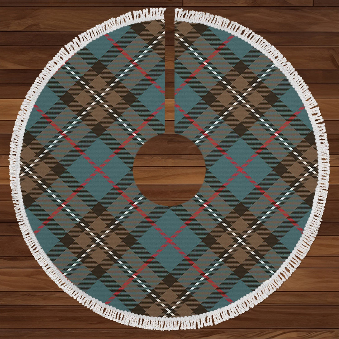 MacPhail Hunting Weathered Tartan Christmas Tree Skirt