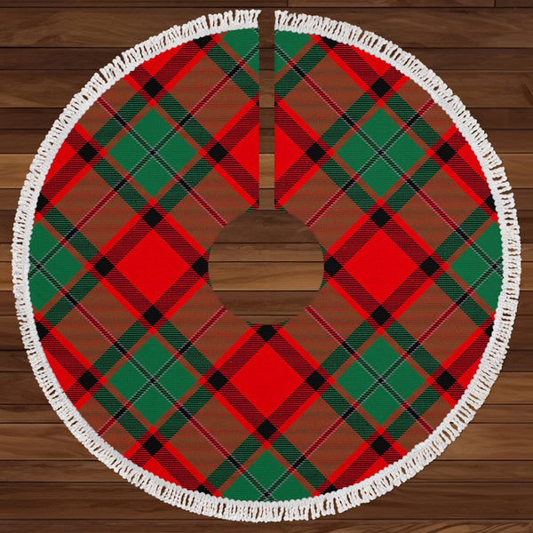 MacPhail Modern Clan Badge Tartan Christmas Tree Skirt