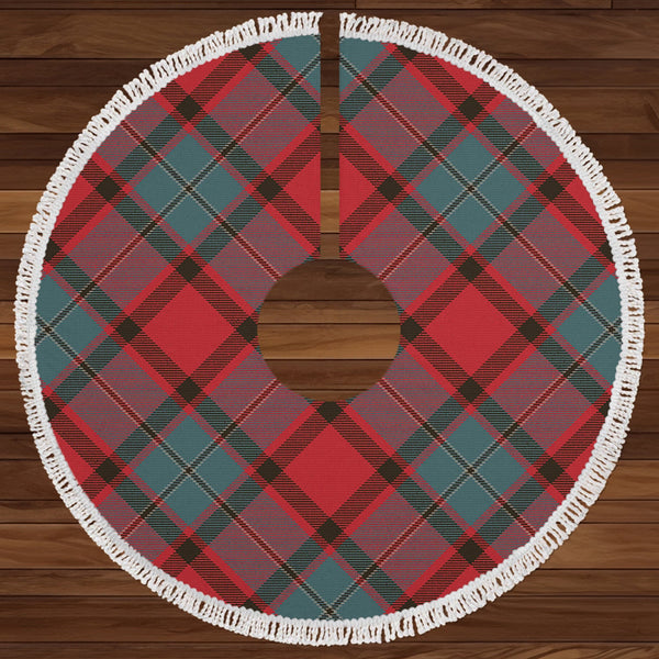 MacPhail Weathered Clan Badge Tartan Christmas Tree Skirt