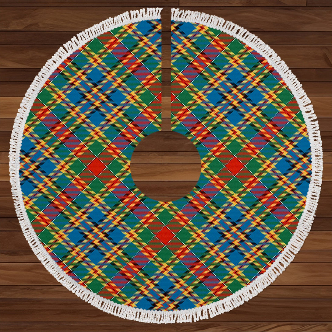 MacPherson Crubin Ancient Tartan Christmas Tree Skirt