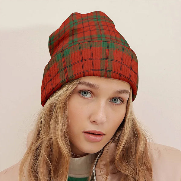 MacPherson Grant Ancient Tartan Knitted Beanie