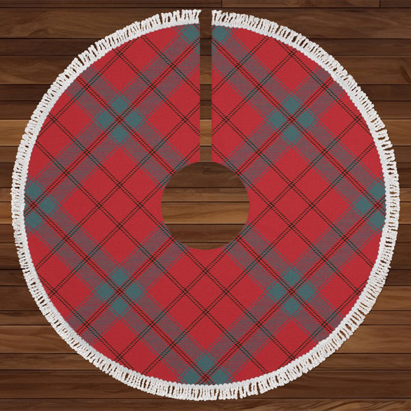 MacPherson Grant Weathered Tartan Christmas Tree Skirt