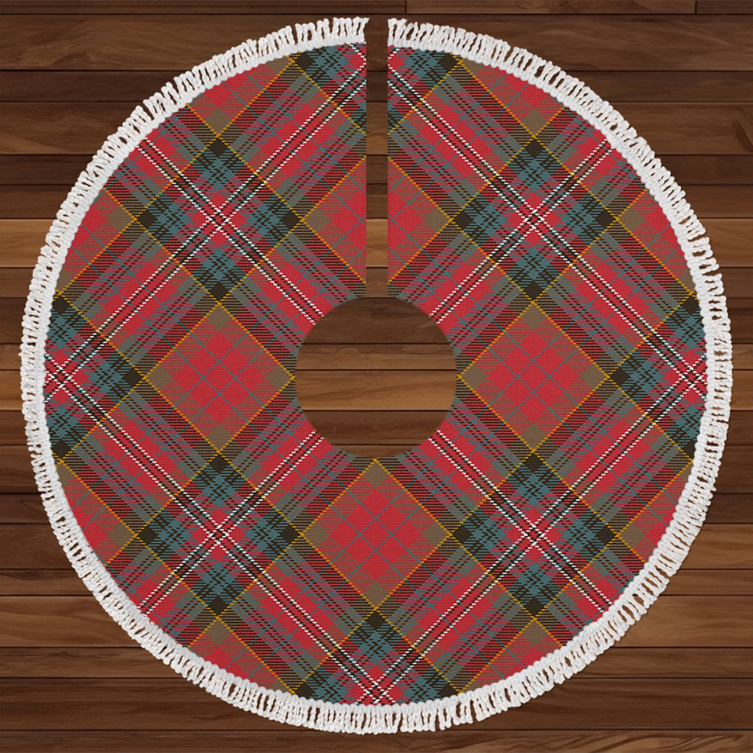 MacPherson Weathered Tartan Christmas Tree Skirt