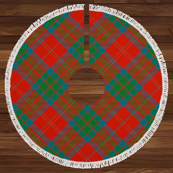 MacPherson of Cluny Ancient Tartan Christmas Tree Skirt