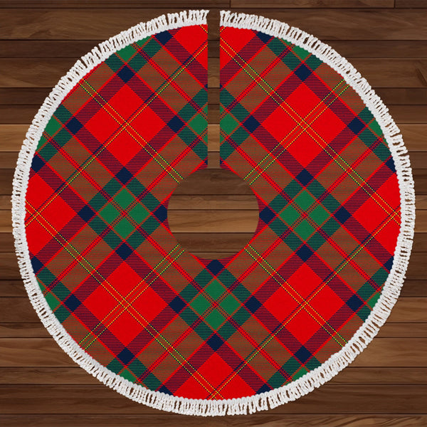 MacPherson of Cluny Modern Tartan Christmas Tree Skirt