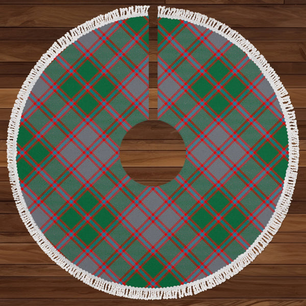 MacPherson of Glentruim Modern Clan Badge Tartan Christmas Tree Skirt