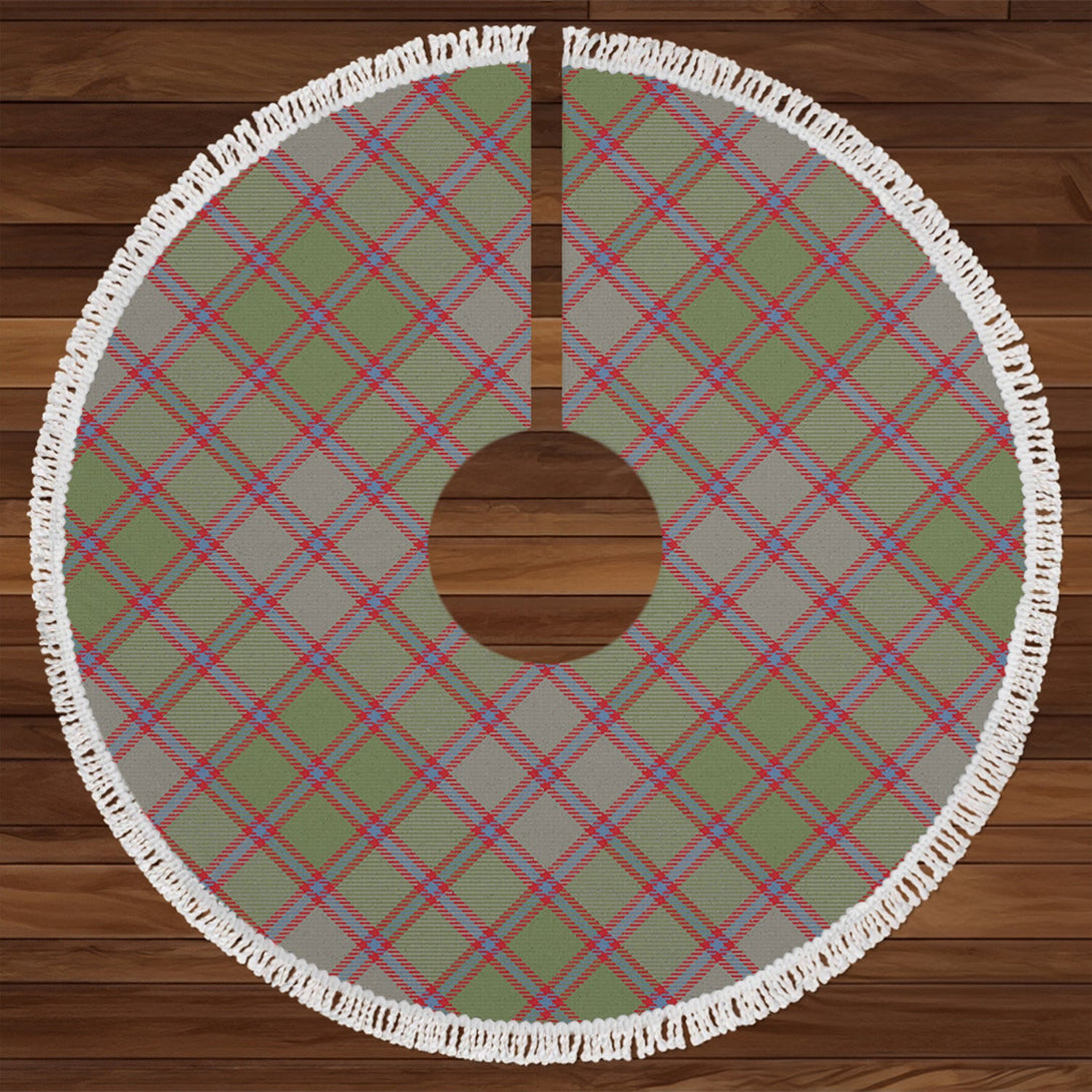 MacPherson of Glentruim Weathered Tartan Christmas Tree Skirt