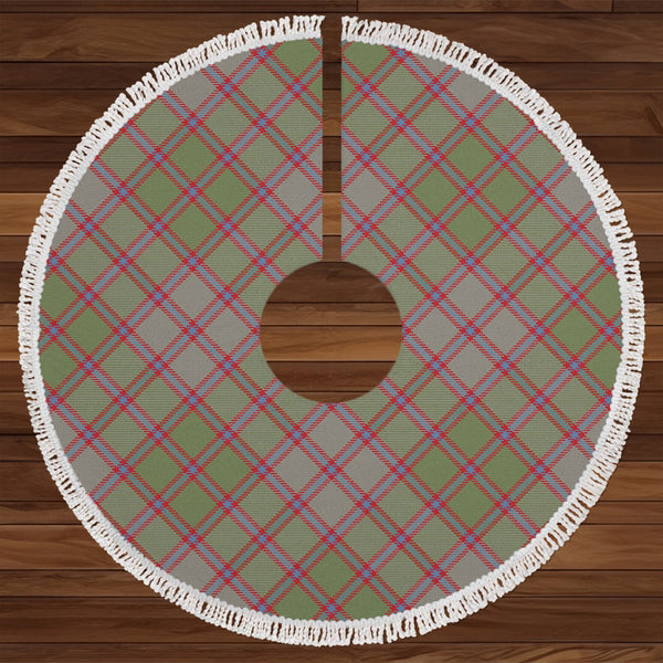 MacPherson of Glentruim Weathered Tartan Christmas Tree Skirt