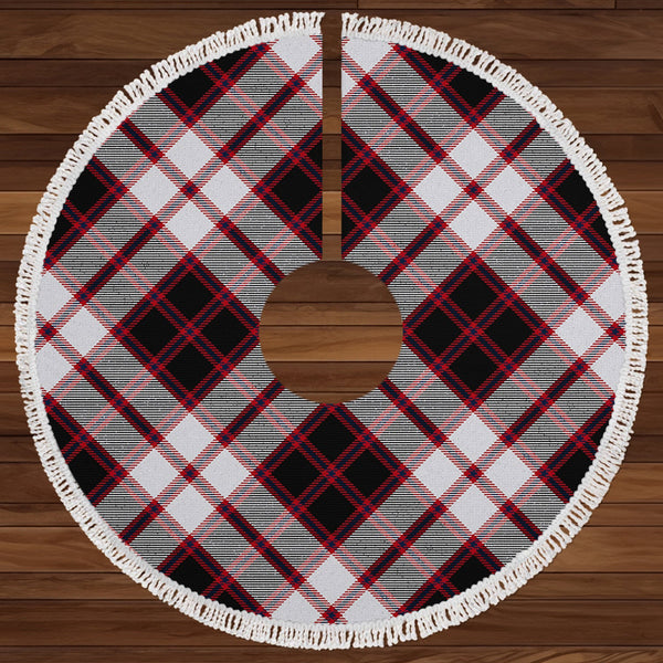 MacPherson of Pitmain Modern Clan Badge Tartan Christmas Tree Skirt