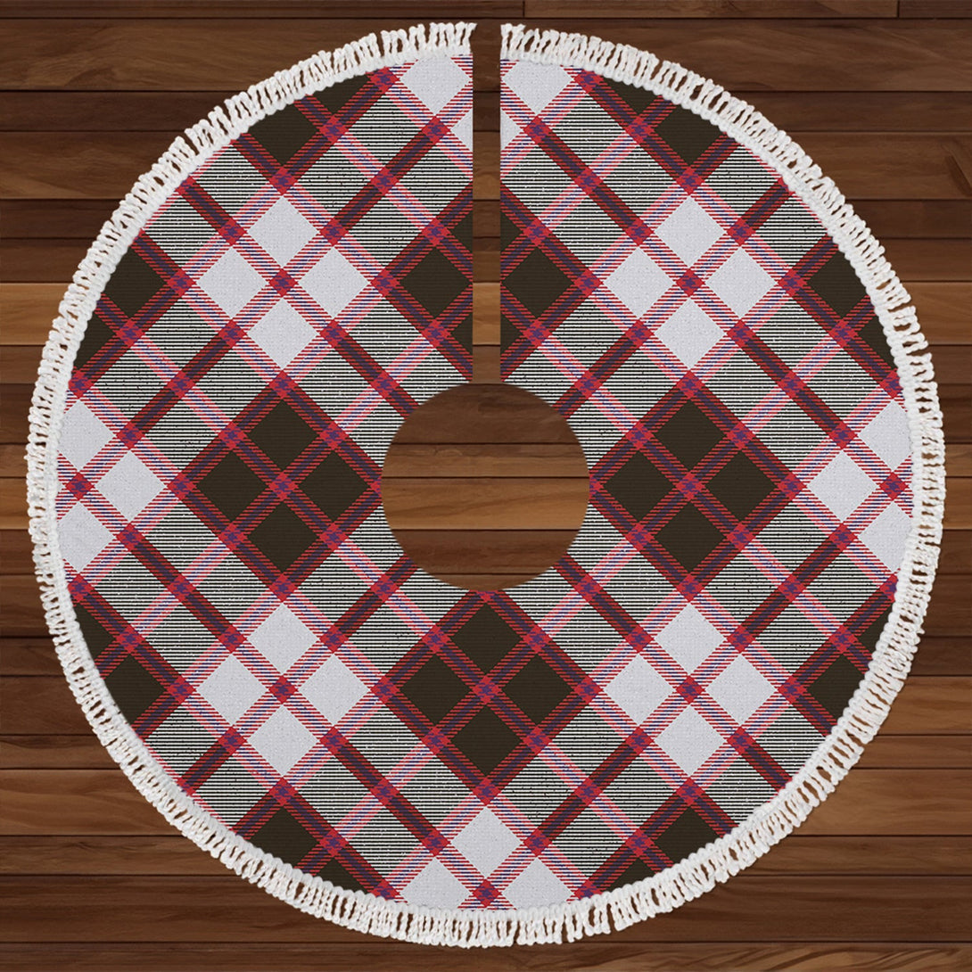 MacPherson of Pitmain Weathered Tartan Christmas Tree Skirt