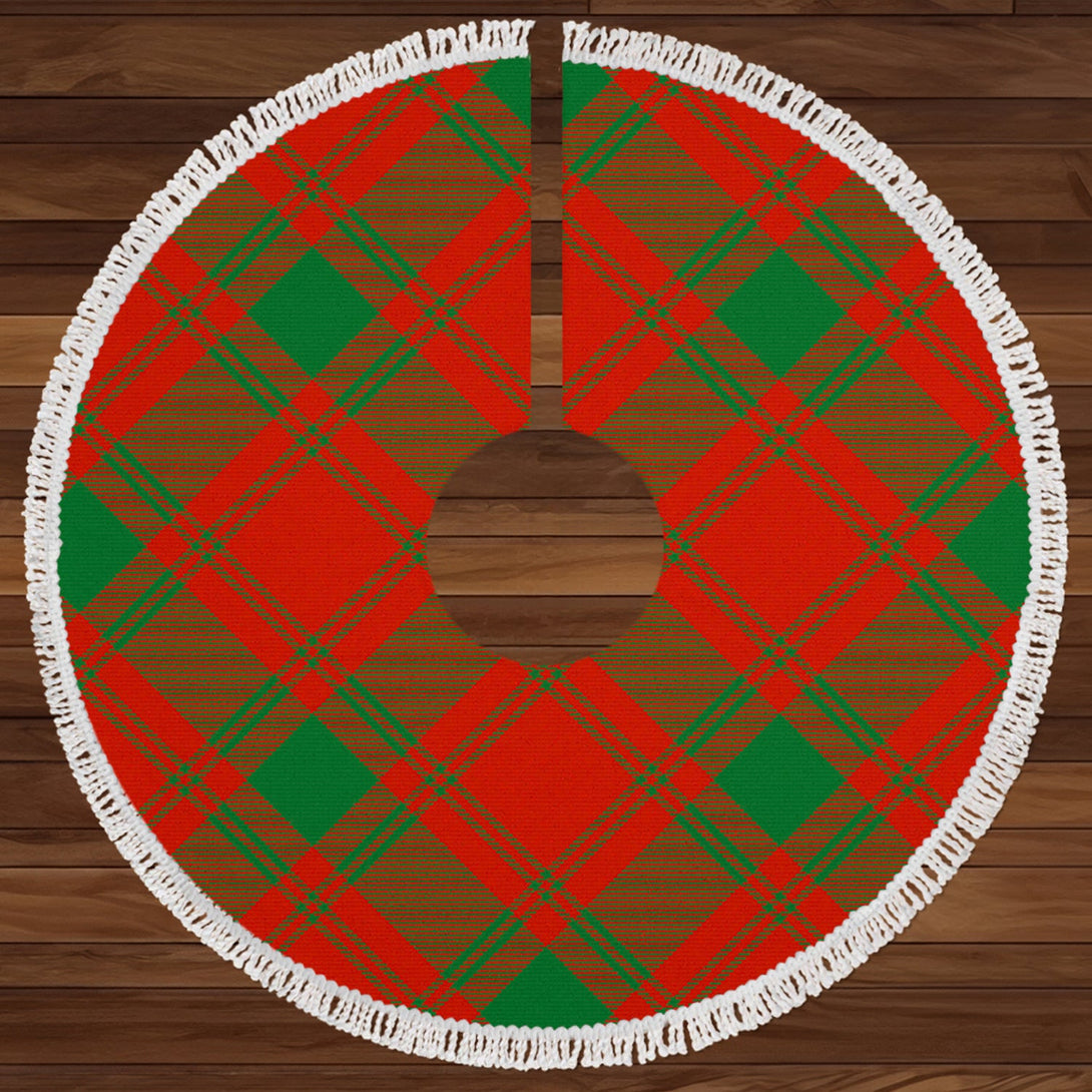 MacQuarrie (MacGuarie) Ancient Clan Badge Tartan Christmas Tree Skirt