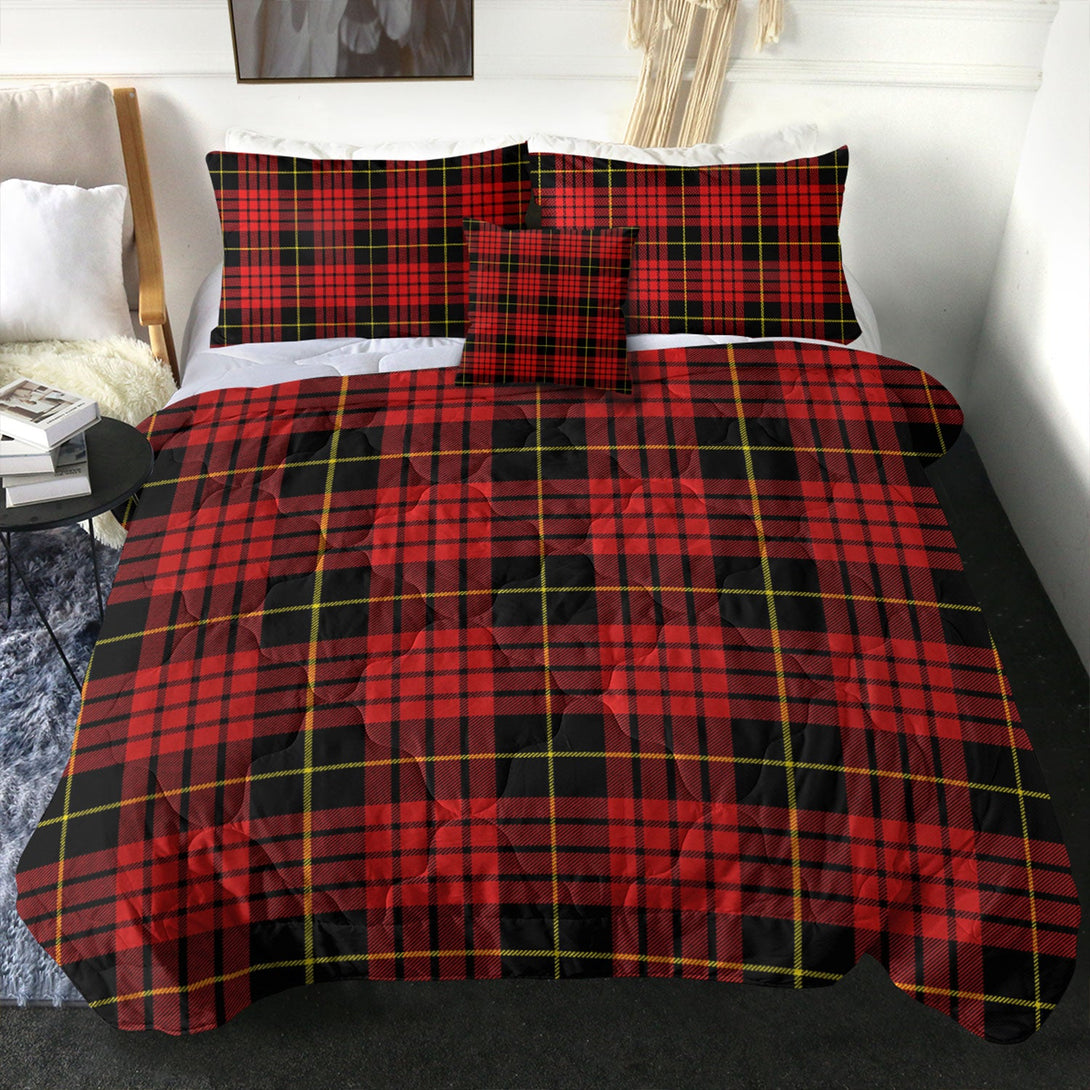 MacQueen Modern Clan Badge Tartan Comforter