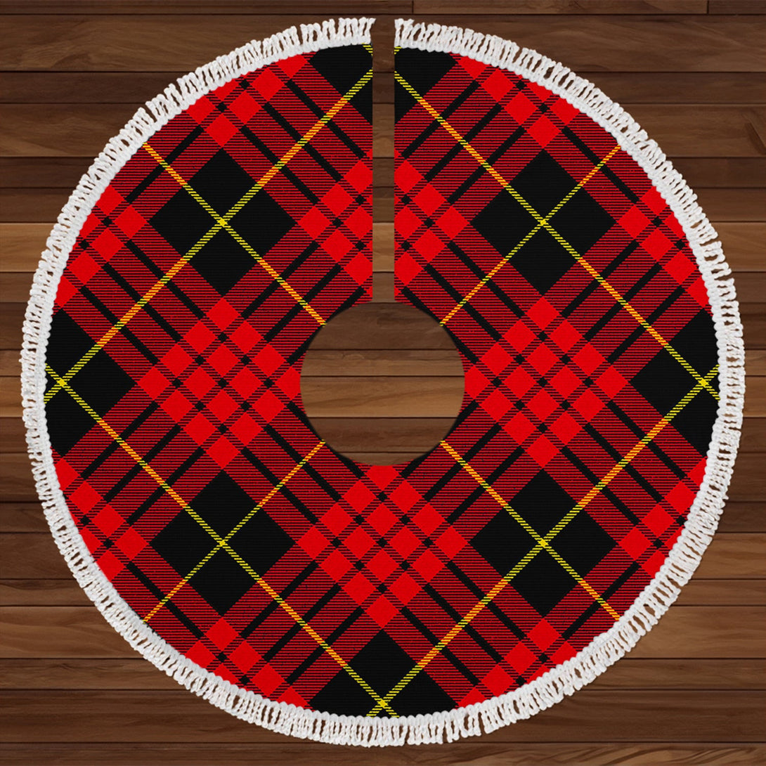 MacQueen Modern Tartan Christmas Tree Skirt