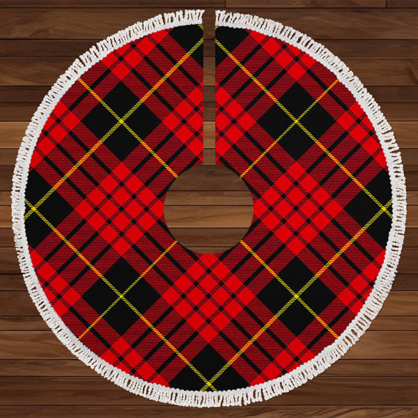 MacQueen Modern Tartan Christmas Tree Skirt