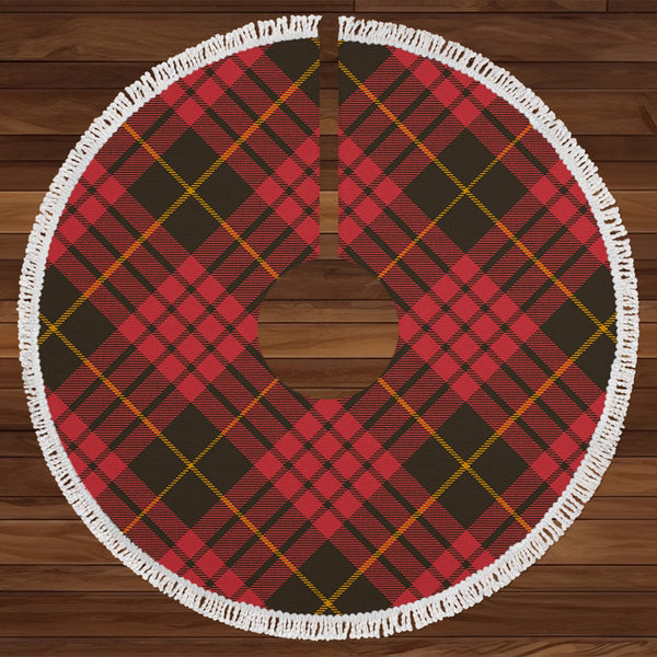 MacQueen Weathered Tartan Christmas Tree Skirt