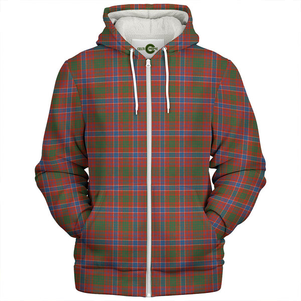 MacRae Ancient Clan Badge Tartan Sherpa Hoodie