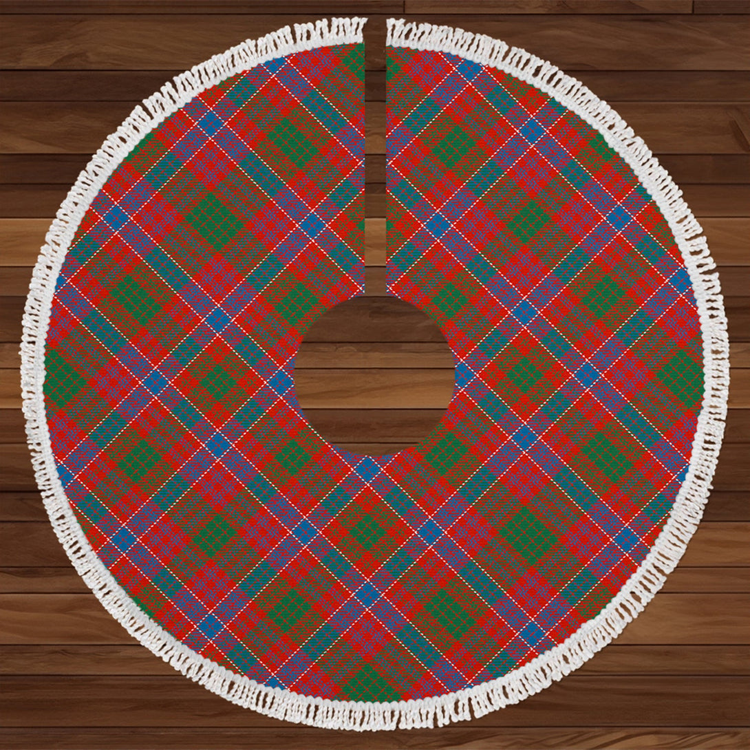 MacRae Ancient Tartan Christmas Tree Skirt