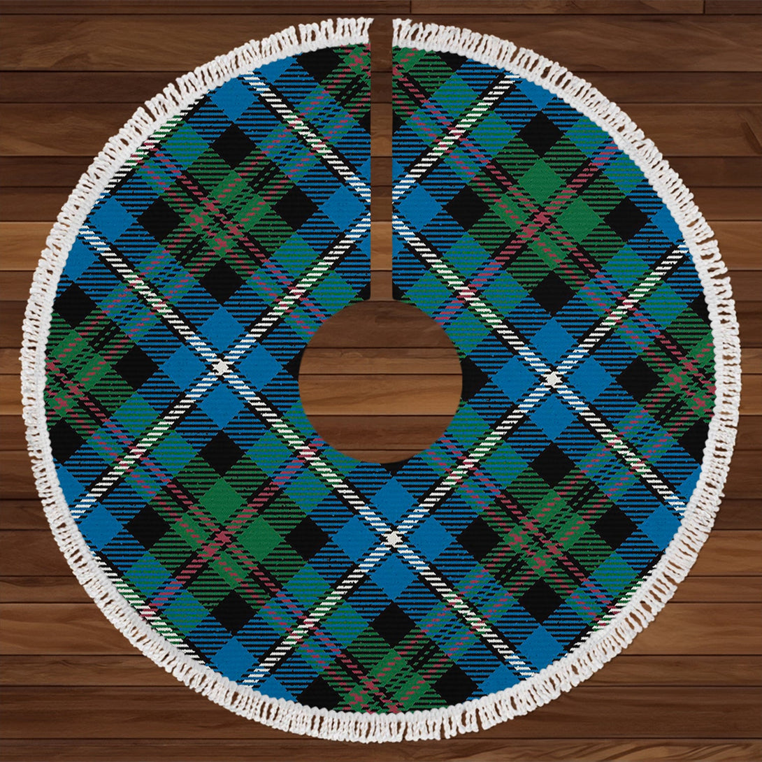 MacRae Hunting Ancient Tartan Christmas Tree Skirt